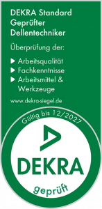 Siegel- DEKRA Standard Geprüfter Dellentechniker - Die Fahrzeugambulanz Kassel - Dirk Butzmann
